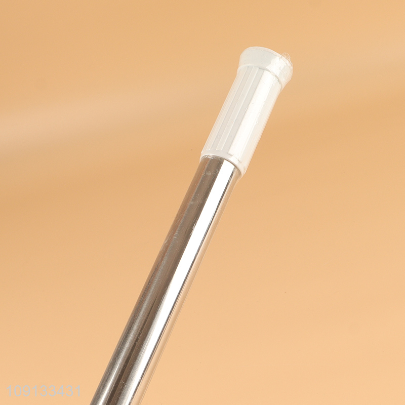 High Quality Adjustable Extendable Non-Slip Stainless Steel Shower Curtain Rod