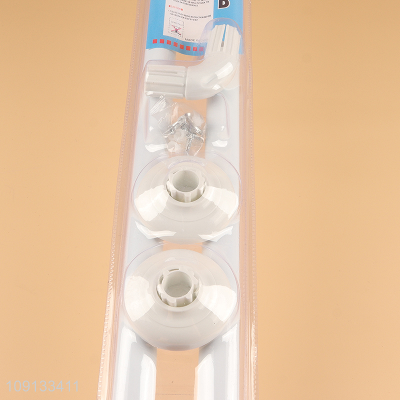 Online Wholesale L Shaped Shower Curtain Rod Aluminum Shower Curtain Pole