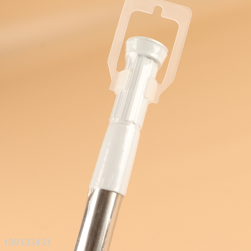 High Quality Adjustable Extendable Non-Slip Stainless Steel Shower Curtain Rod