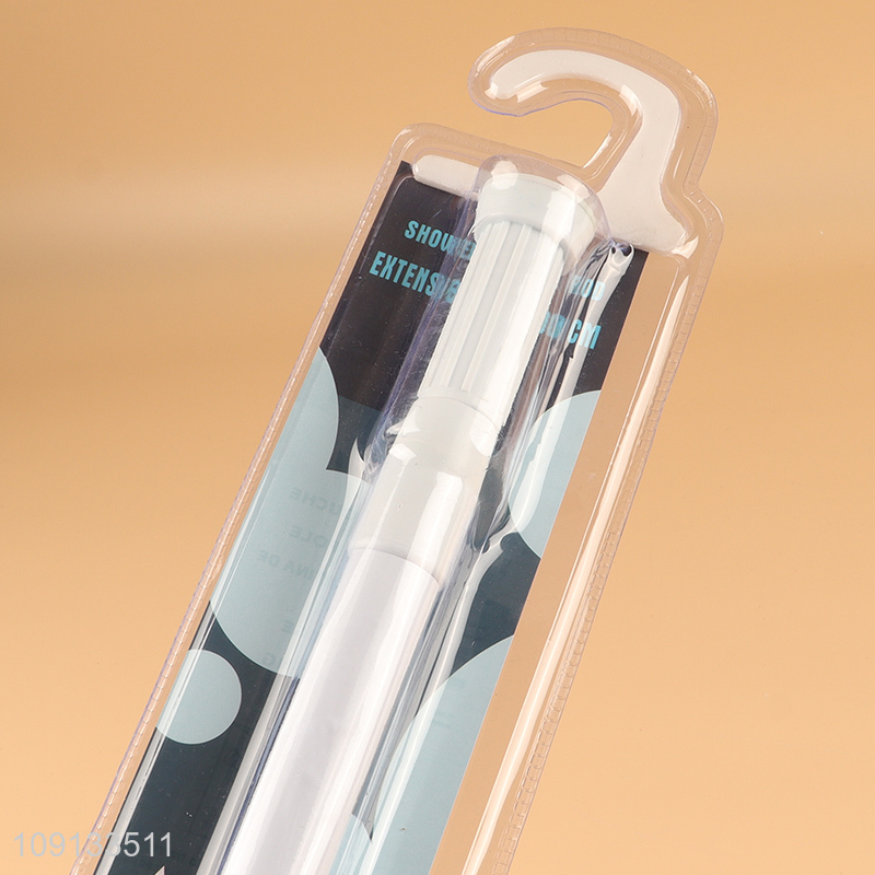 Factory Price Adjustable Shower Curtain Rod Non-Slip Iron Shower Curtrain Rod