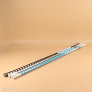 Factory Supply Aluminum Shower Curtain Rod Adjustable Telescopic Shower Curtain Rod