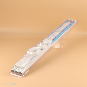 Online Wholesale U Shaped Shower Curtain Rod No Drilling Iron Shower Curtain Rod