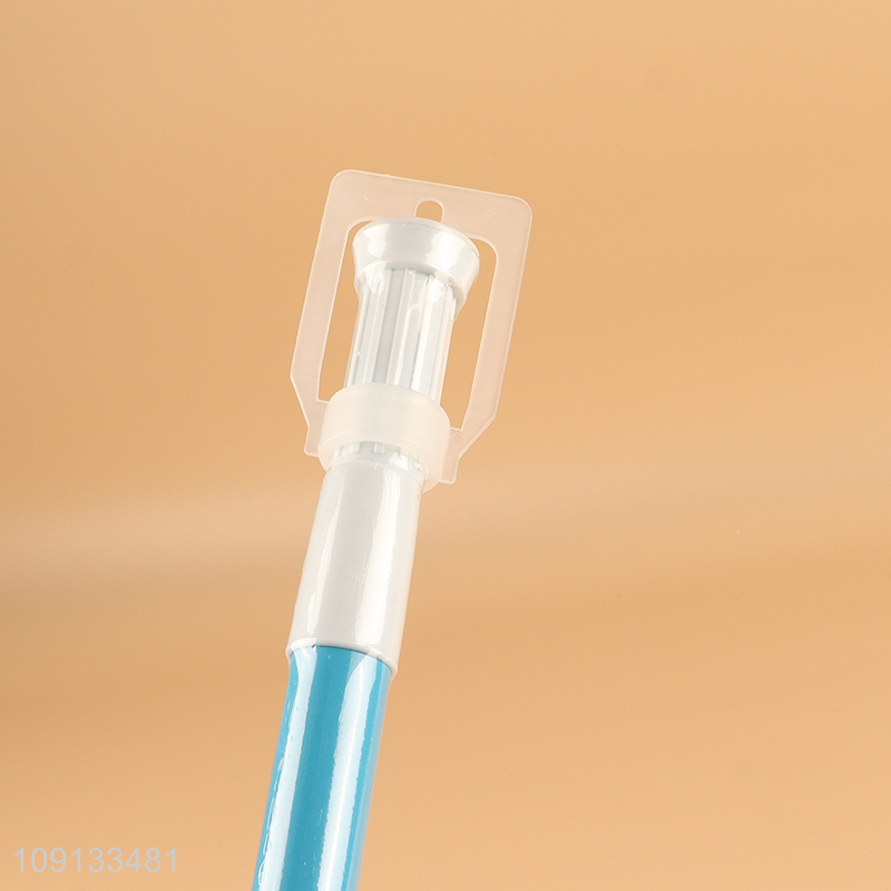 Factory Supply Aluminum Shower Curtain Rod Adjustable Telescopic Shower Curtain Rod