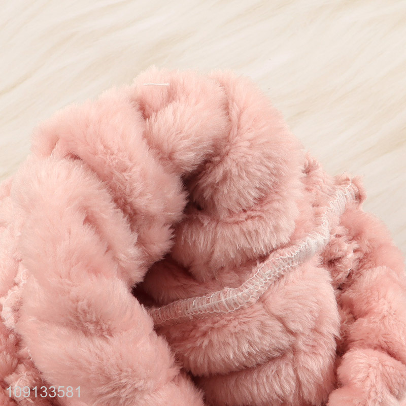 New Product Wide Spa Headband Elastic Coral Fleece Makeup Headband