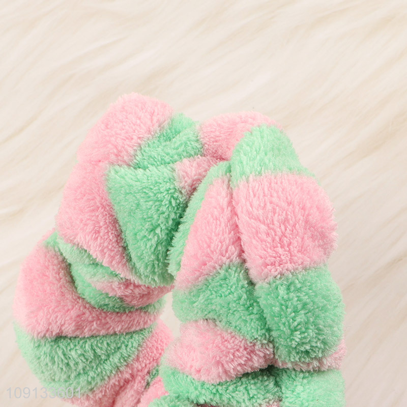 New Arrival Plush Hair Scrunchies Elastic Ponytail Holder Hair Ties