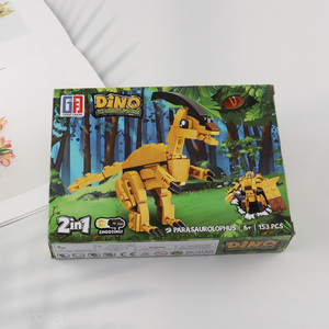 Top selling 153pcs kids building block toys wholesale