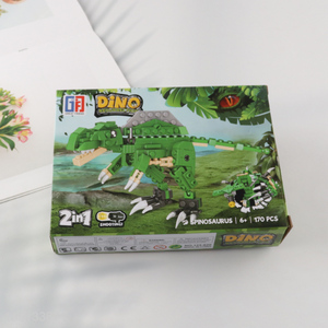 China factory children dinosaur building block toys for sale