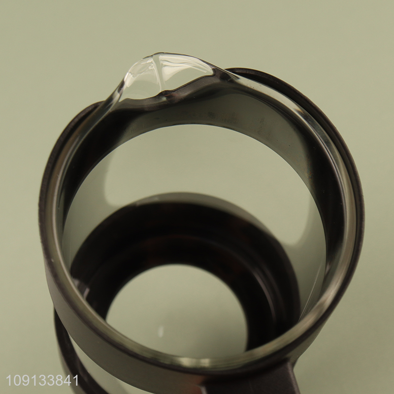 China products clear glass French press tea pot coffee pot