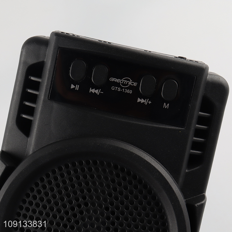 Top selling portable 3inch wireless speaker with handle