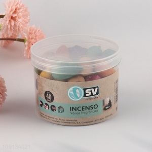 High Quality 40PCS Backflow Waterfall Incense Cones with Mixed Fragrance