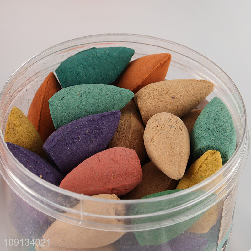 High Quality 40PCS Backflow Waterfall Incense Cones with Mixed Fragrance