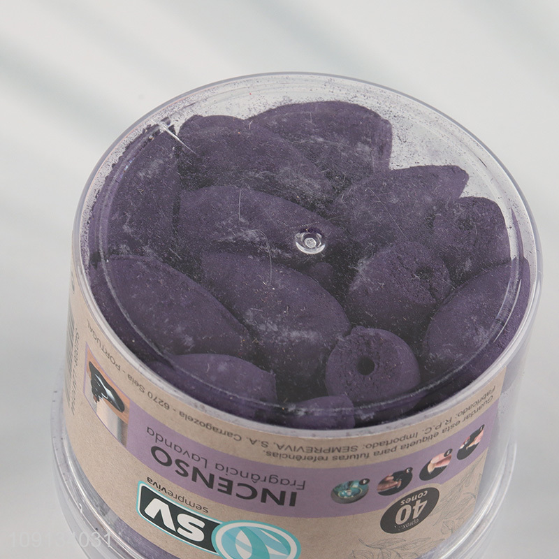 Hot Selling 40PCS Waterfall Incense Cones Tea Scented Incense Cones