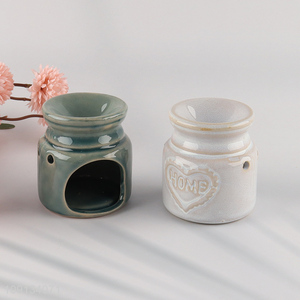 Factory Supply Ceramic Wax Melt Burner Tealight Candle Holder