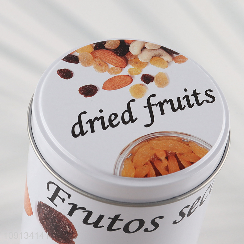 Good Quality Tin Storage Box Metal Canister for Tea Dried Fruits