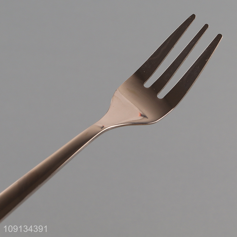 China Imports 6 Pieces Stainless Steel Forks Metal Table Forks