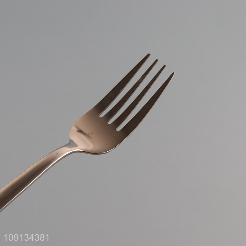 Good Quality 6 Pieces Stainless Steel Forks Metal Dinner Forks