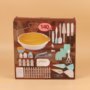 Good selling 140pcs multi-purpose baking tool set cake decorating tool