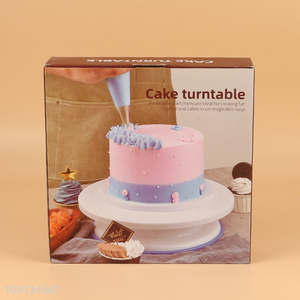 China wholesale round baking tool professional cake turntable