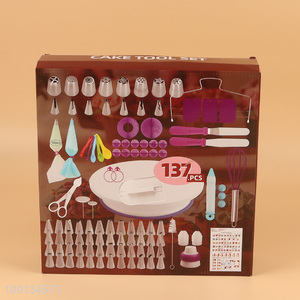 Top selling professional 137pcs baking tool set cake decorating tool