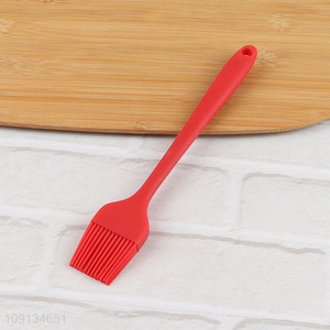 Factory price red silicone barbecue brush oil brush for sale
