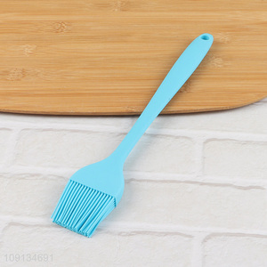 Hot products blue silicone barbecue brush oil brush for sale