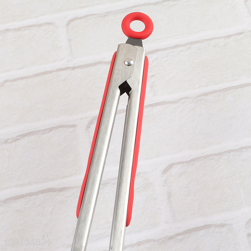 Latest products stainless steel kitchen gadget food tongs food clips