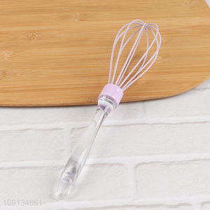 New arrival kitchen gadget silicone egg whisk egg beater for sale