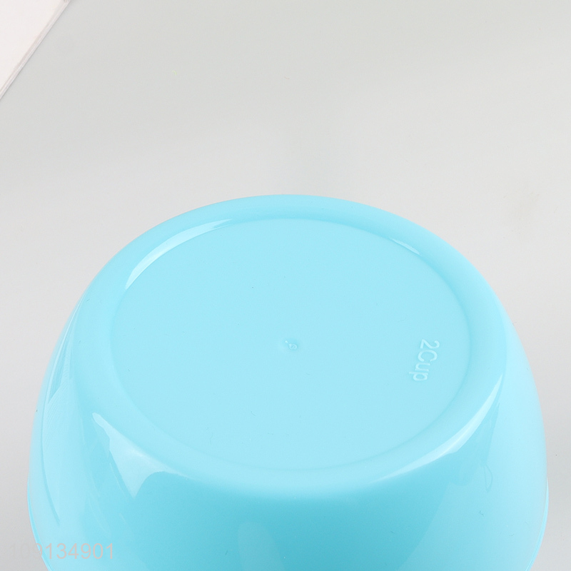 Factory wholesale plastic 4pcs sealed food storage container bowl with lid