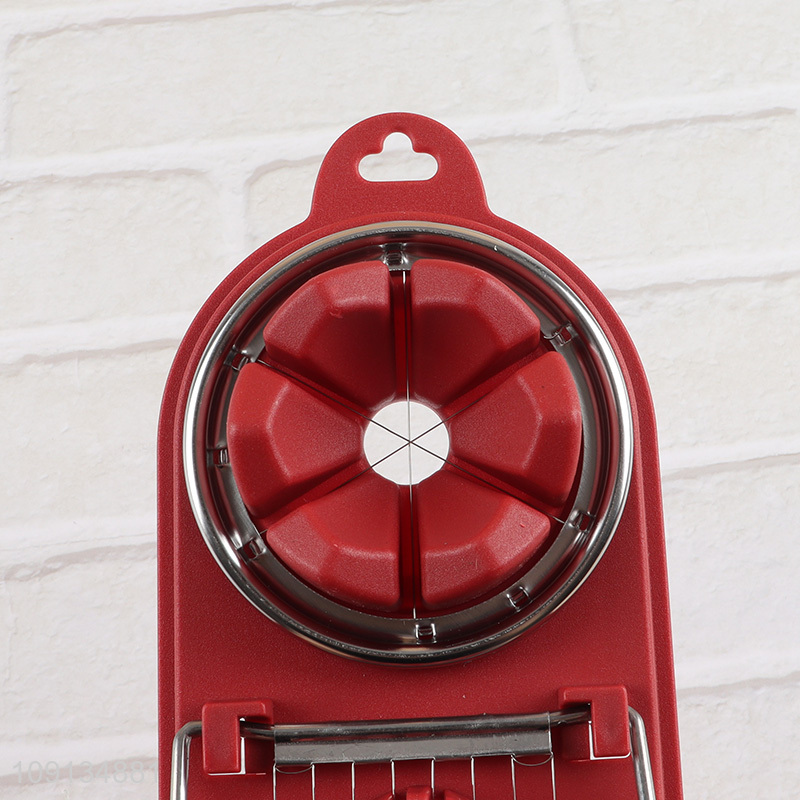 Yiwu market kitchen gadget multifunctional egg cutter fruits slicer