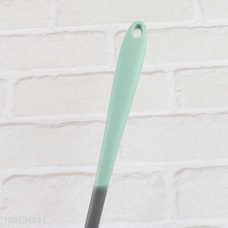 Hot sale silicone long handle soup ladle for kitchen utensil