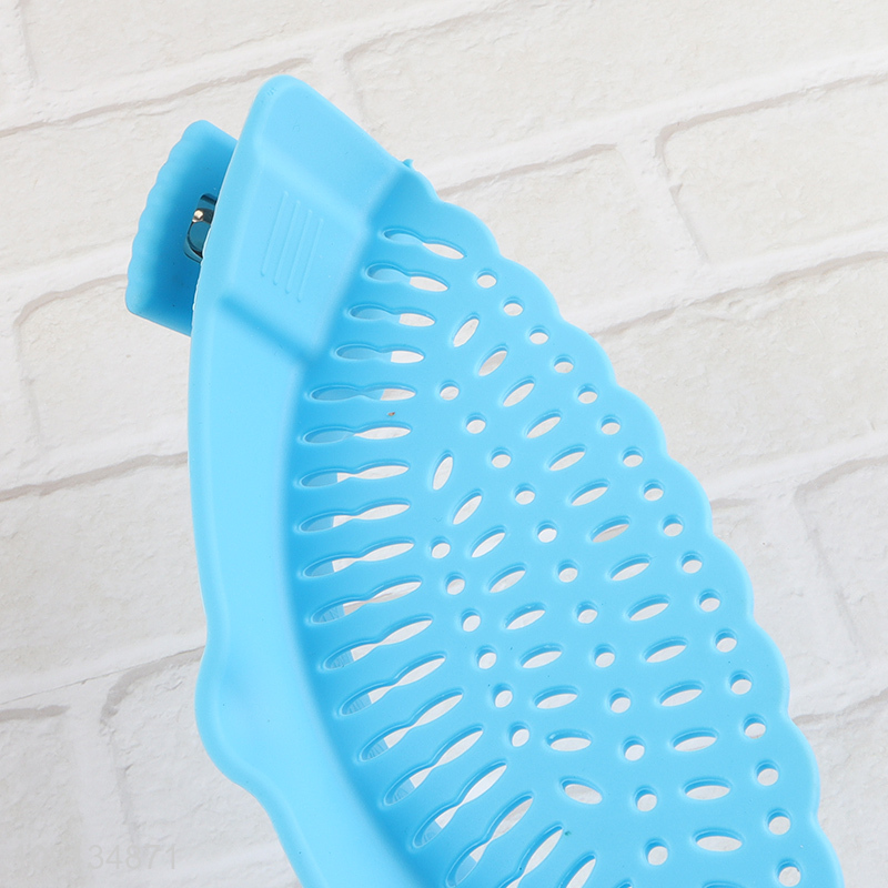 Factory supply kitchen gadget silicone pot strainer for sale