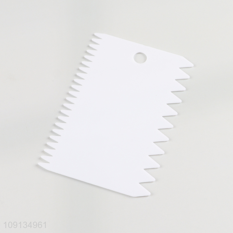 Top quality 3pcs cake tools cake cream scraper set for sale