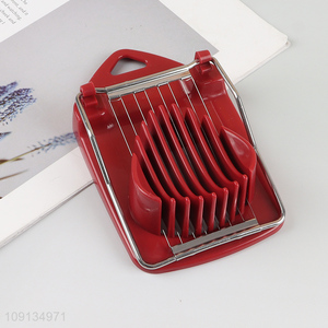 China supplier stainless steel kitchen gadget egg cutter for sale