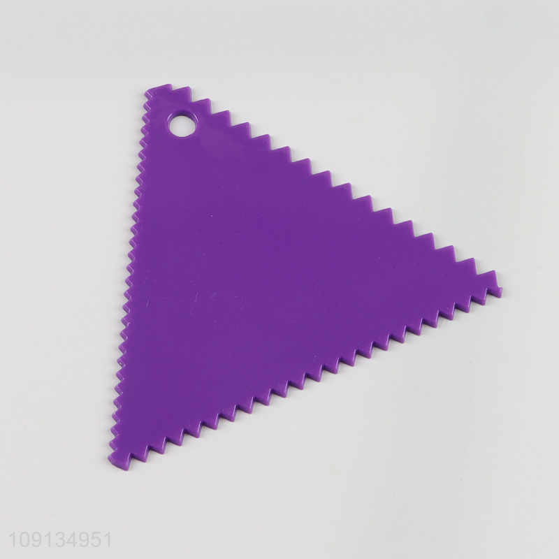 Best sale 3pcs non-stick cake decorating smoother set baking tool