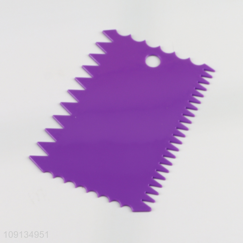 Best sale 3pcs non-stick cake decorating smoother set baking tool