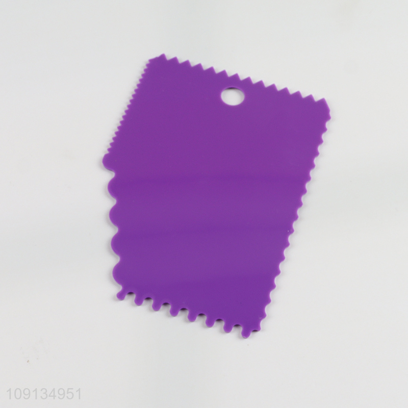 Best sale 3pcs non-stick cake decorating smoother set baking tool