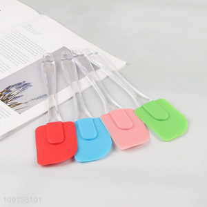 Good quality multicolor silicone butter spatula cheese spatula for sale