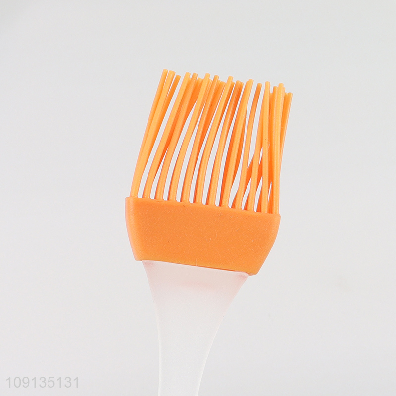 Factory price reusable silicone oil brush barbecue brush for sale