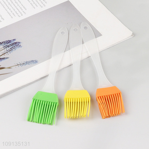 Factory price reusable silicone oil brush barbecue brush for sale