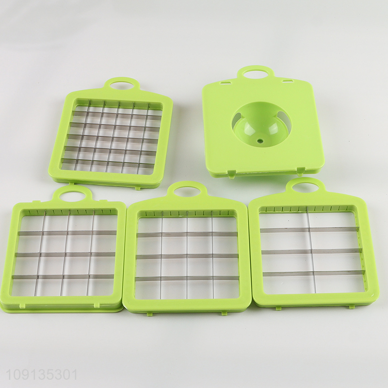 Hot Selling Multi-Functional Vegetable and Fruit Chopper Set with Container