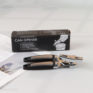 Factory Wholesale Stainless Steel Can Opener Multi-Function Can & Bottle Opener