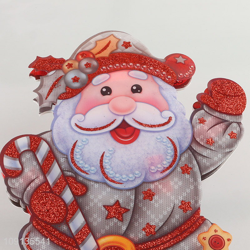 Online Wholesale Christmas Foam Sticker with Led Light for Home Decor