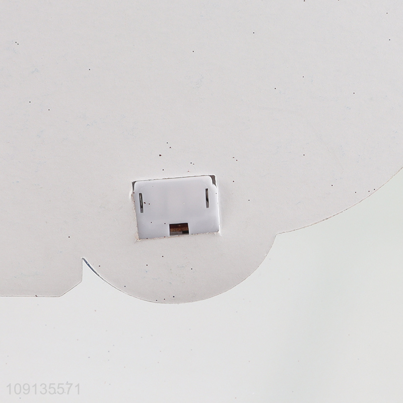 Hot Selling Christmas Foam Sticker with Led Light for Door Decor