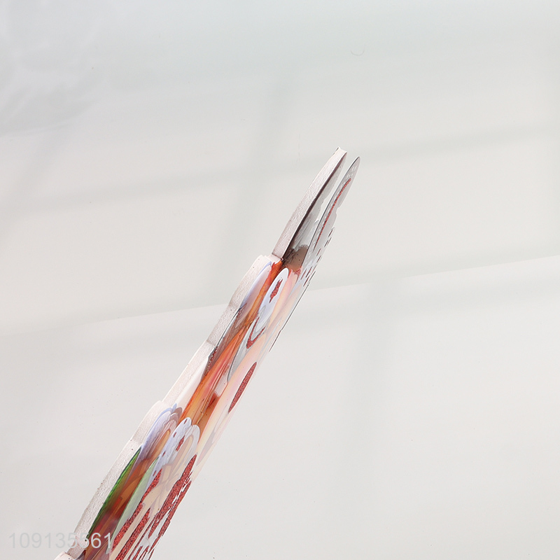 High Quality Christmas Foam Sticker with Led Light for Window Decor