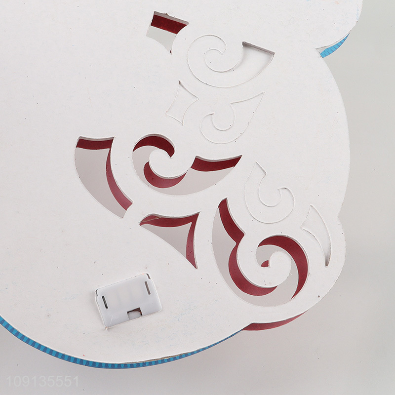 Factory Price Self Adhesive Christmas Foam Sticker with Led Light