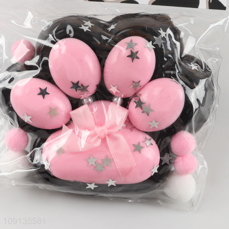 China products cat paw shape tpr anti-stress squeeze toys