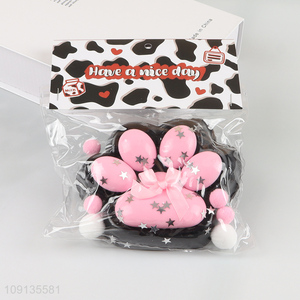 China products <em>cat</em> paw shape tpr anti-stress squeeze toys