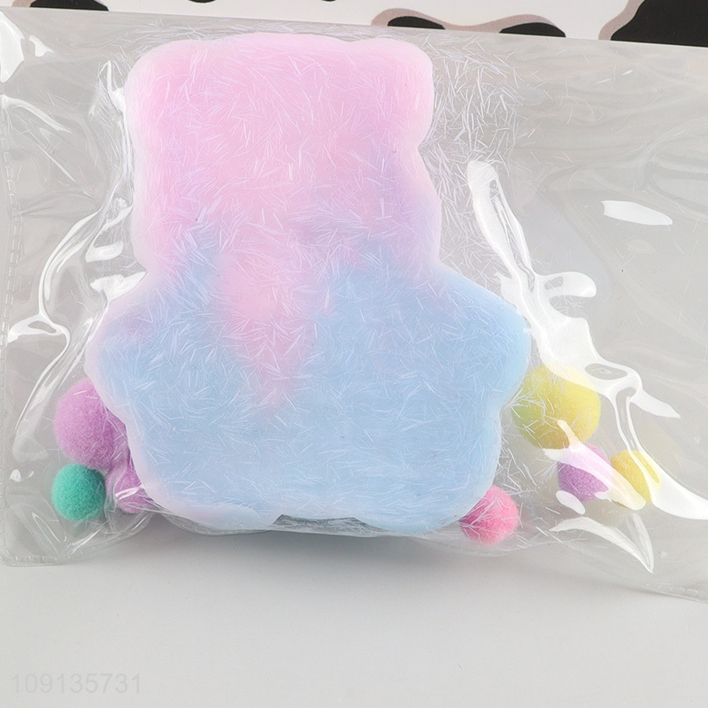Hot products bear shape soft tpr squeeze toys anti-stress toys