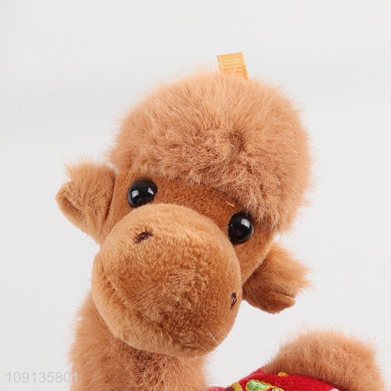 Yiwu market cartoon cute camel plush animal toys for sale