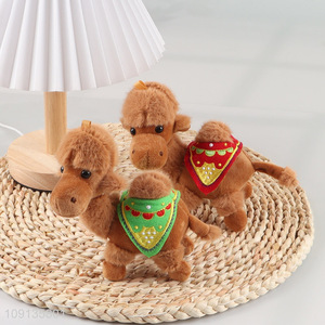 Yiwu market cartoon cute camel plush animal toys for sale